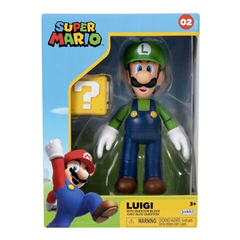 Figurine Jakks Pacific - Mario - Luigi Cube 10cm